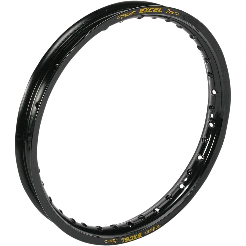 Excel Takasago MX/Enduro fælg 18x1.85, bag, 36H til Honda 2004–2019 – sort – Excel hjuldel til MX, Enduro eller Supermoto